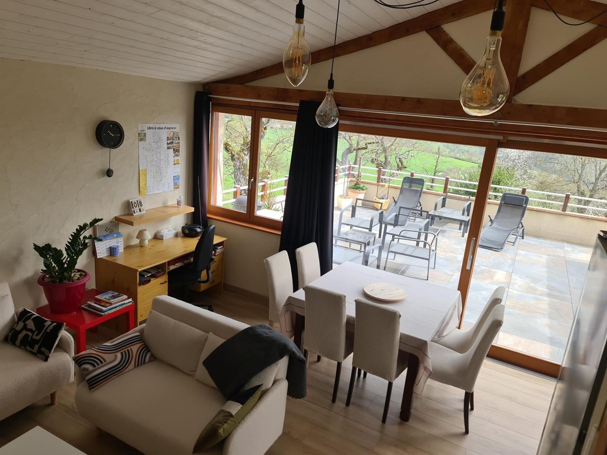 Gite Chez Tiane Saint-Flour-L'Etang Екстериор снимка